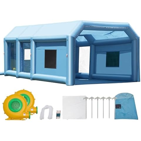 Cabine de Peinture Gonflable VEVOR Cover