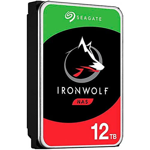 Seagate IronWolf 12 to, Disque Dur Interne NAS HDD, CMR 3,5