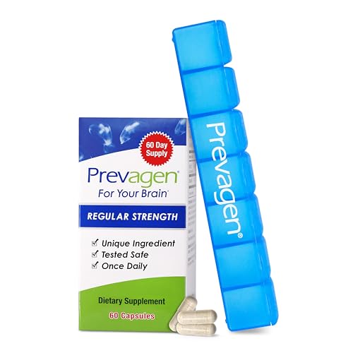 Prevagen Regular Strength with 7-Day Pill Minder 60 Capsules 1-Pack