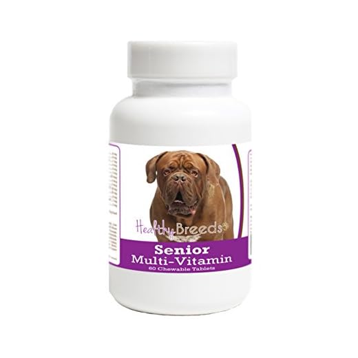 Healthy Breeds Dogue de Bordeaux Senior Dog Multivitamin Tablets 60 Count