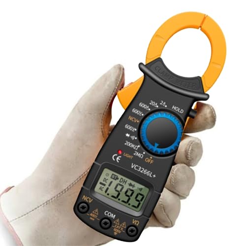 Multímetro Digital E Alicate Amperímetro Kit Instrumentação
