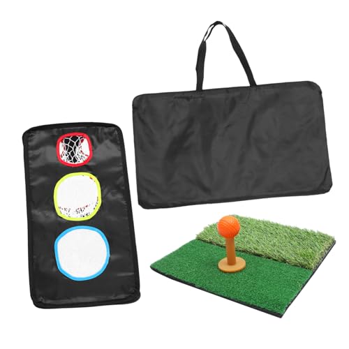 HONMEET Chipping Net Golfing Training Practice Net Portable Practice -Friendly