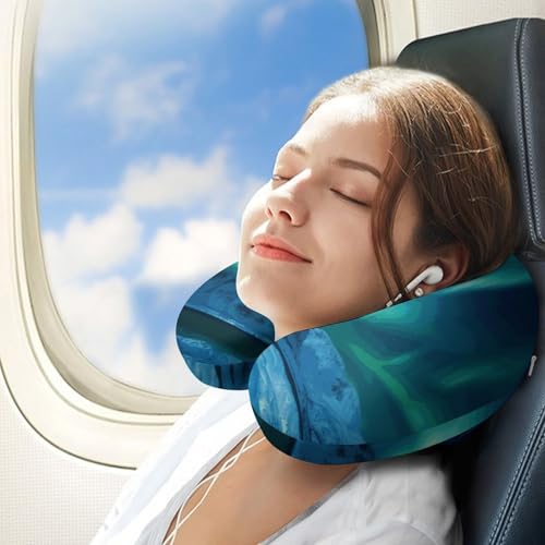 Almohada cervical de memoria tamaño único en U miniatura 3