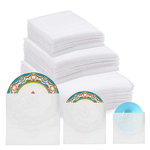 60 Piezas De PláStico Burbujas Embalaje Espuma PláStico Burbujas Material De Embalaje Hoja De Espuma Para Almacenamiento De Platos De Mudanza Vidrio, Muebles, Porcelana Y Vajilla (3 TamañOs)