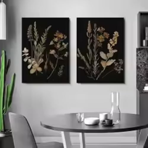 Impression sur toile florale de qualité pour décoration raffinée - 4