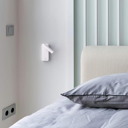 Aplique LED de pared orientable 3W Barcelona LED Raam para dormitorios modernos 5