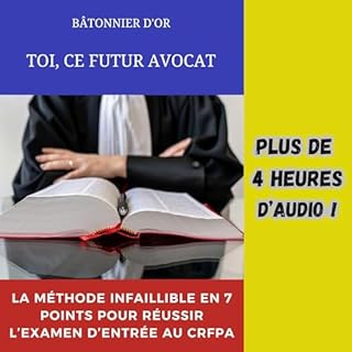 Couverture de Toi, Ce Futur Avocat