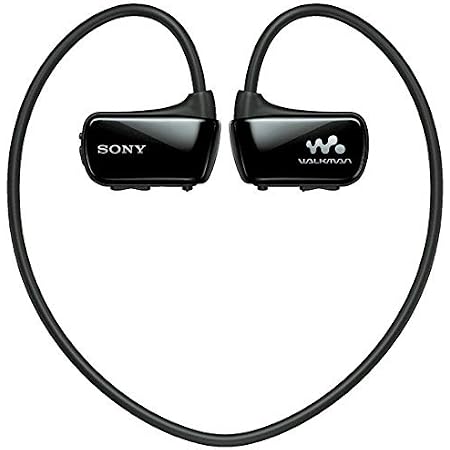 Amazon Co Jp Sony ウォークマン Wシリーズ 4gb ヘッドホン一体型 防水タイプ ブラック Nwd W263 B 家電 カメラ