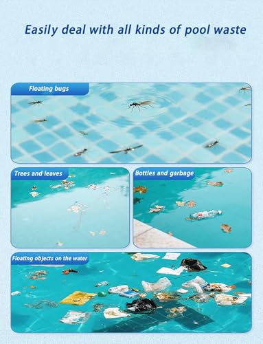 Questa Rete a Maglia Ultra fine per la Pulizia di Foglie, Piscine, Spa e laghetti è Ideale per un'efficace Pulizia.