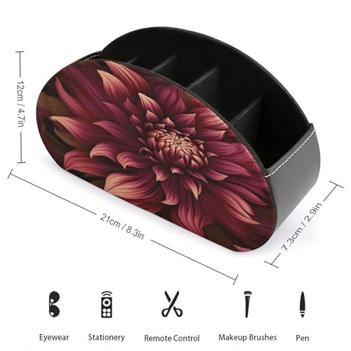Support de télécommande en cuir pour salon et table de chevet ordonnés