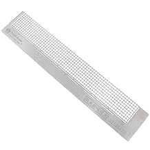 Diamond Painting Ruler 5D Diamond Painting Stainless Steel Mesh Ruler Drawing Tool with 520 Blank Grids
