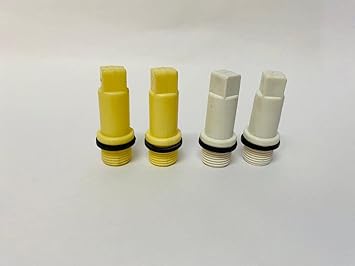 PVC Long Plug 15MM /Water Stop Connection Pack of 4