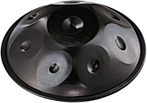 Handpan Drum with Soft, Pure Melodic Tones for Meditation, ASMR, Sound Therapy and Yoga โ MADE IN COLOMBIA โ Hand Hammered Steel, 2-YEAR WARRANTY