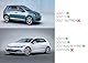 Fußmatten für VW Golf 7 VII ab 2012 - passgenau, rutschfest, verstärkter Fersenpolster mit Gummi, Fix di Anker, schwarz