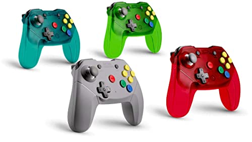 Image of Retro Fighters Brawler64 Wireless Edition N64 Controller - Nintendo 64 - Limited Edition Extreme Green