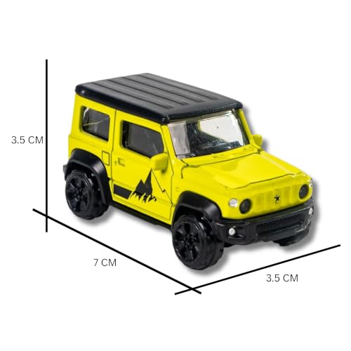 Image of Mini Style Die Cast Metal Green SUV Toy Car 1:64 Scale Collectible Off Road Adventure Vehicle Model for Kids Play Display Premium Miniature Car Gift Durable Metal Body Realistic SUV Model Set