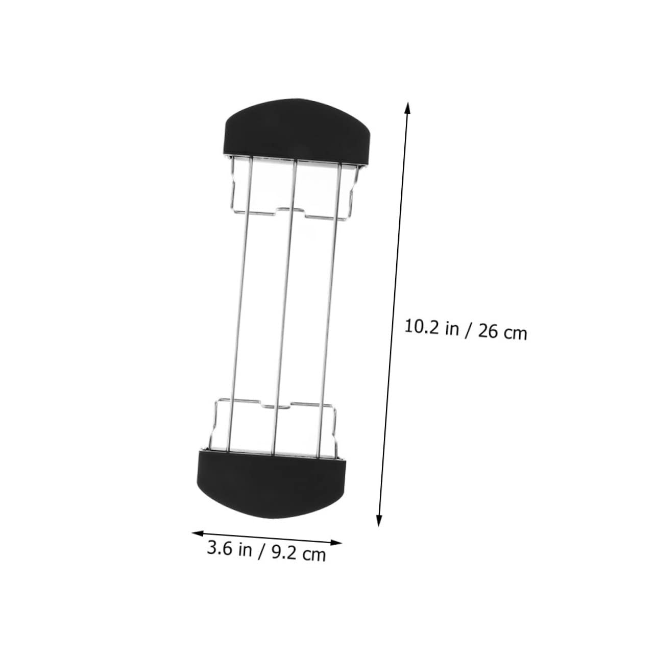 Cabilock 2Pcs Stainless Steel Toast Rack Grilling Accessories for Toaster Compact Design for Easy Storage for Toasting Bread Sandwiches and More