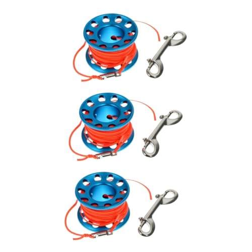 Spool para buceo de alta densidad TOYANDONA resistente al desgaste marino pack triple