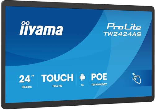 iiyama TW2424AS-B3P visualizzatore di messaggi Pannello piatto interattivo 60,5 cm
