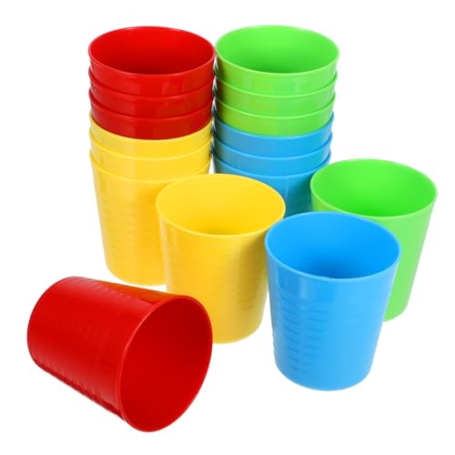 Lot de gobelets plastique pour boissons sans risque de casse