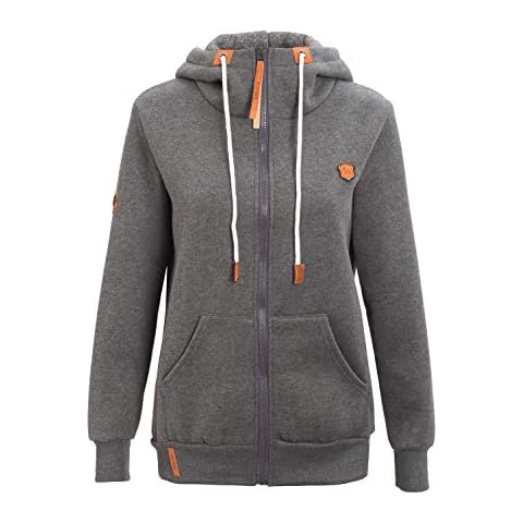 Les umes Women's High Neck Fleece Hoodie Cover
