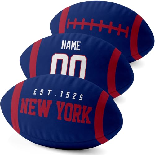 Image of ANTKING New York Throw Pillow Custom Name Number for Men Boy Gifts
