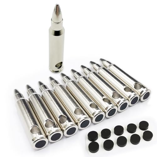 Angeebin Multi-Caliber Snap Caps for Dry Fire Training - Carbon Steel Dummy…