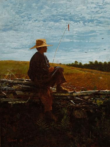 Affiches et gravures impression sur toile En Garde par Winslow Homer peinture salon 60x90cm