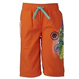 Lego Wear Jungen Badeshort Ninjago Badehose PACO 502, Gr. 116, Orange (267 ORANGE)