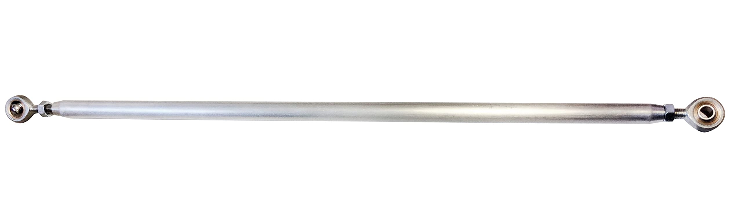 UNIVERSEL - Barre de Direction Tracteur Tondeuse Universelle - Pour Remplacement Pièces d'Origine - Rotules Femelles Réglables Ø 8mm. Entraxe 540-570mm