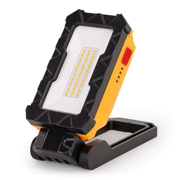 rechargeable work light with magnetic base
