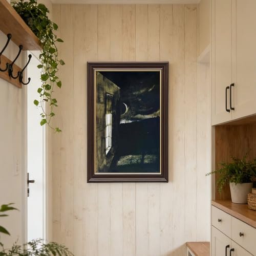 Impression sur toile de qualité musée du paysage de lune d'Andrew Wyeth - 6