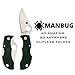 Spyderco Manbug Lightweight Folding Knife with 1.97