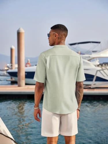 Image of Lymio Men Shirt || Kurta Style Shirt|| Half Sleeve || Solid Kurta Style (Available Also Packs) (Short-Kurta)
