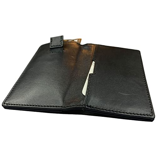 IBRO Men's Slim RFID Blocking Wallet ID Pocket Extra Capacity Wallet