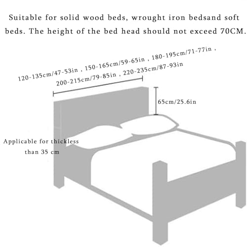 Housse de tête de lit 160 cm en velours jaune pour lits doubles