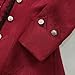 Women's Steampunk Pirate Jacket Medieval Gothic Tailcoat Victorian coat Costume(Z3007RD,2XL)