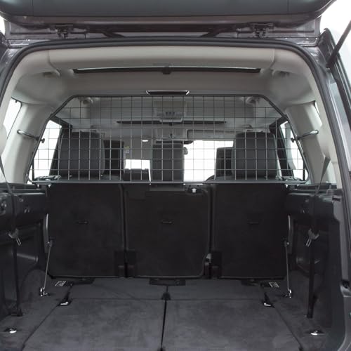 Travall Dog Barrier Compatible with Land Rover Discovery 3/4 (2004-2016) Vehicle Specific Trunk Guard Tailored Fit Luggage Pet Barrier Separator Heavy Duty Powder Coated Steel
