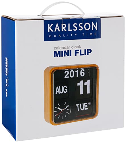 Karlsson, Wall Clock, Orange, 24.5X24,5X10Cm #TOP1