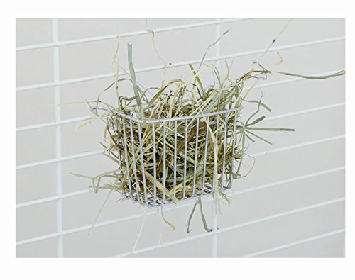 Elmato 10433 Futterraufe Metall, klein, ca. 9 cm, 2 Stück Cover