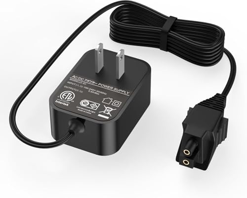 WUKUR Charger Compatible with Dirt Devil Quick Flip BD30010 BD30010FDI Handheld Vacuum Cleaner Charger for PartNamber 440009122 Power Supply