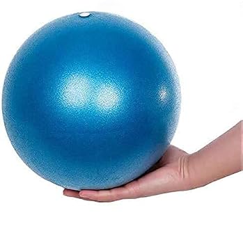 Fsadwnn Exercise Ball Small,Pilates Ball 9 Inch Core Ball,Small Exercise Ball with Pump,Barre,Mini Bender, Pilates, Yoga, Workout, Bender, Core Training and Physical Therapy