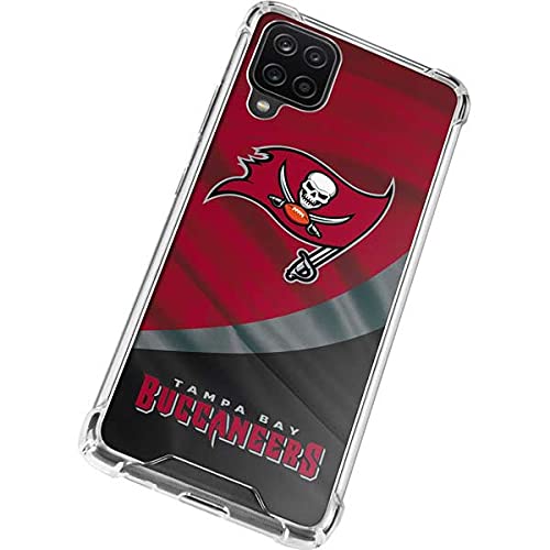 Skinit Clear Phone Case Compatible with Galaxy A12 - Officially Licensed NFL Tampa Bay Buccaneers Design