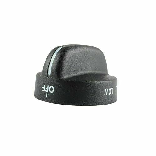 #US Replace Parts 465 2 Pcs Gas Stove Range Burner Oven Knobs for Whirlpool Super Capacity 8273103 (tduoq251125-00125)