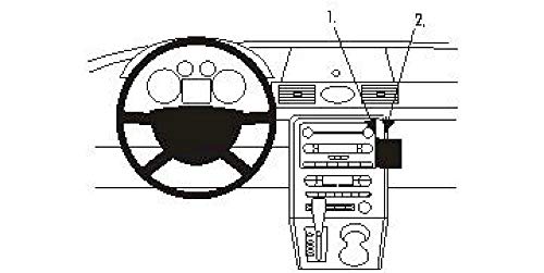 ProClip 853544 Staffa per Auto ad Incastro Angled Mount