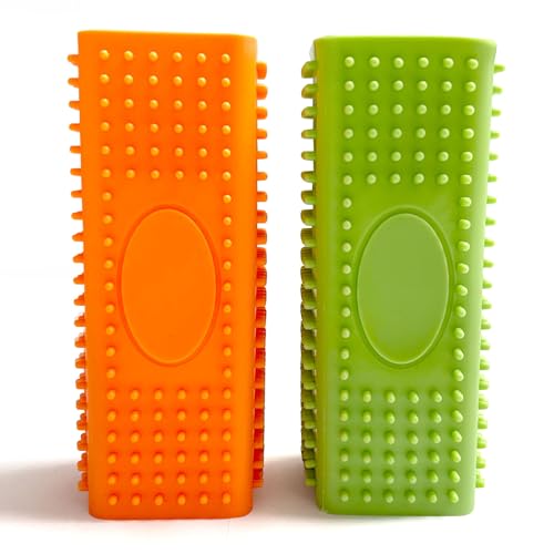 2pcs Silicone Pet Hair Remover Brush