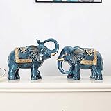 Photo Gallery ytooz statua di elefante in resina lucky wealth collezionabile figurine animali decorativi scultura artigianato d arte coppia di elefanti ornamenti per soggiorno ingresso ufficio blu 2 pezzi regal Photo Gallery ytooz statua di elefante in resina lucky wealth collezionabile figurine animali decorativi scultura artigianato d arte coppia di elefanti ornamenti per soggiorno ingresso ufficio blu 2 pezzi regal
