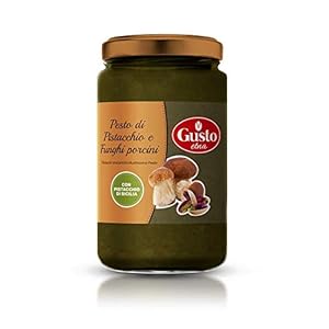 Pesto di Pistaziio en paddenstoelen, 2 x 190 g