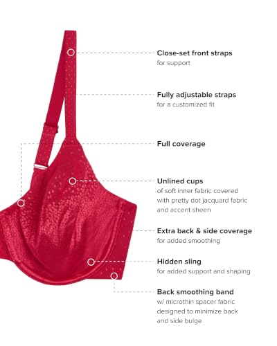 Image of Wacoal Women's Back Appeal Underwire Bra, 855303