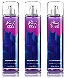 Bath & Body Works, Signature Collection Fine Fragrance Mist Dark Kiss 8 Fl. Oz. 3 Pk.